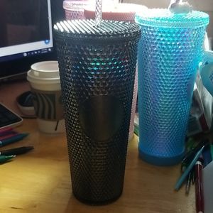Starbucks dark studded tumbler